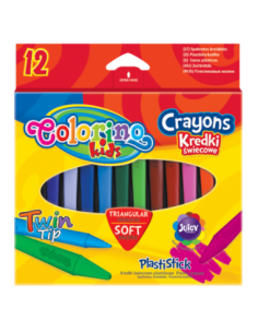 Plastic Triangular Crayons...