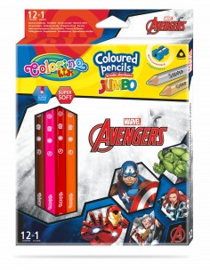 Kredki Jumbo Colorino Avengers