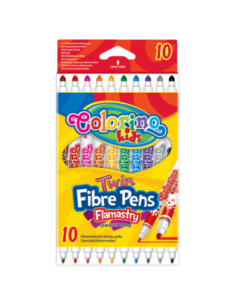 Double Tip Fibre Pens 10...