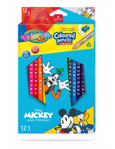 Triangular Coloured Pencils Disney...