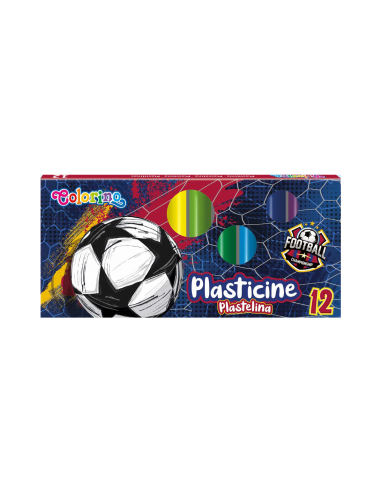 Plastelina Football 12 kolorów