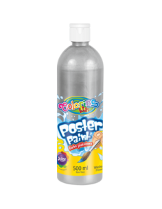 Poster Paint 500ml Silver