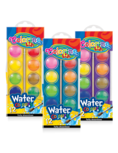 Water Colours big 12 colours
