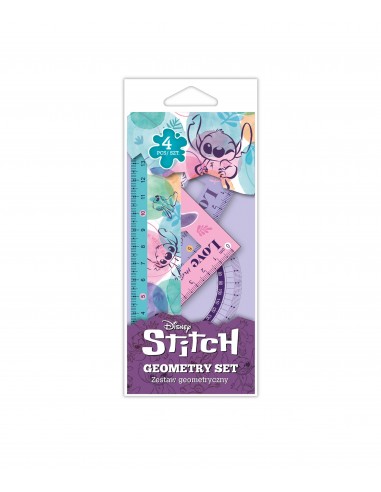 Disney Stitch Pastel Zestaw geometryczny