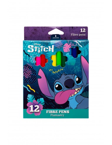 Disney Stitch Flamastry 12kol.