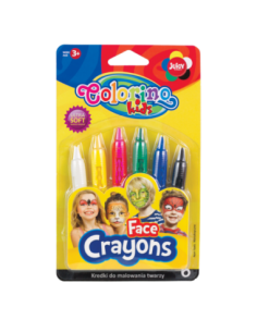 Face Crayons 6 colours