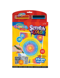 Scratch and Color Book