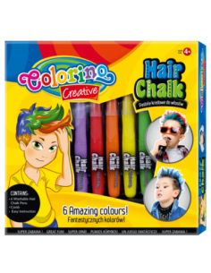 Hair Chalk Boys Set 6 colours