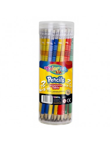 Pencils with multiplication 60pcs