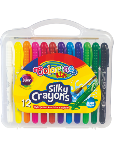 Twisted Silky Crayons 12 colours