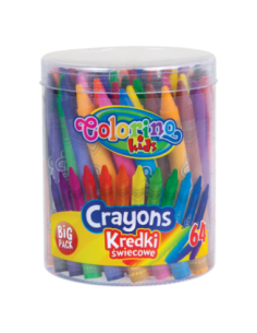 Crayons 64 colours