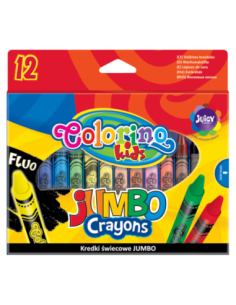 JUMBO Crayons 12 colours
