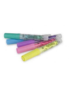 Colorino Pastel markers with glitter 6 colors - VMD parfumerie - drogerie